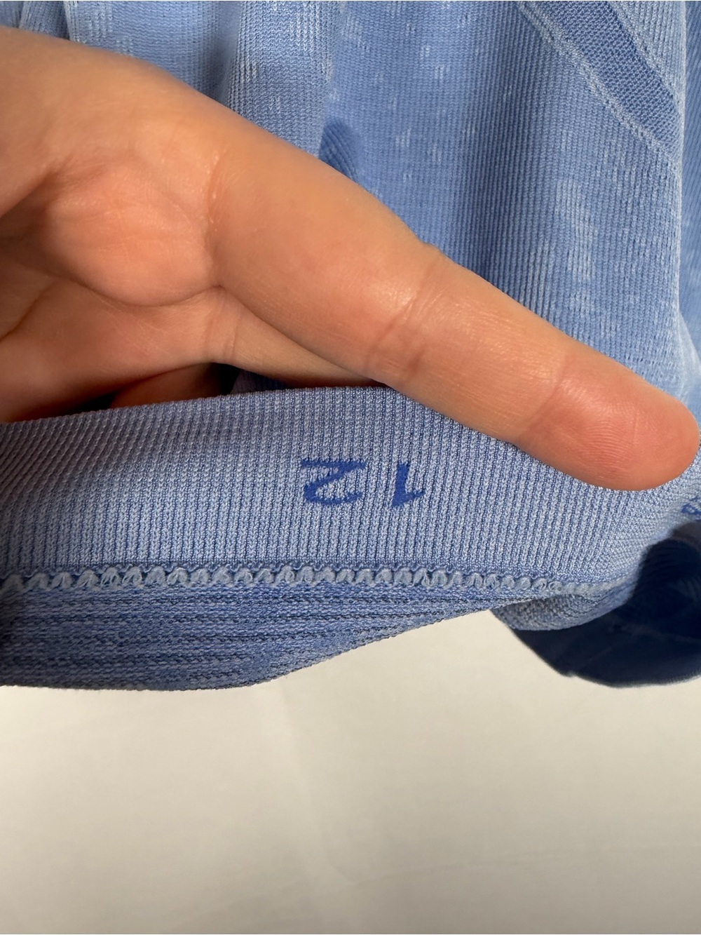 Lululemon Powder Blue Racerback Swiftly Tech Tank - Picture 4 of 7